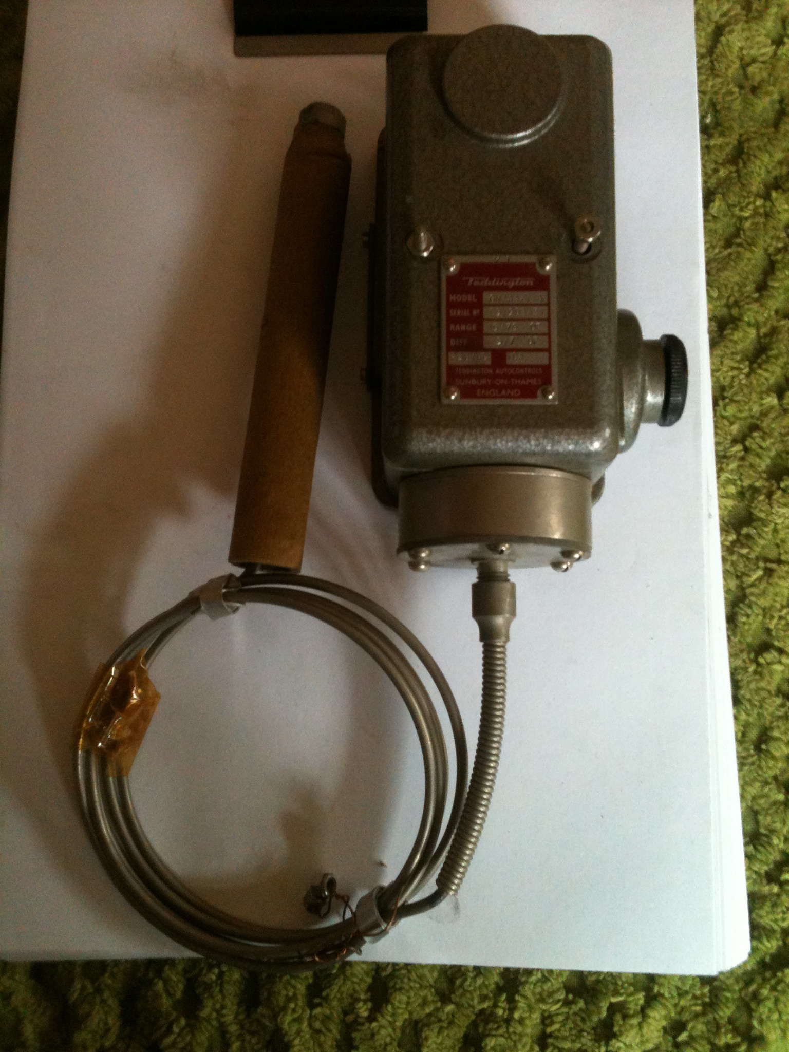 GM-AA-1 Teddington temperature switch, new surplus genuine