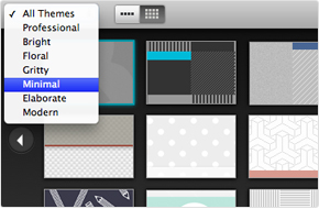 CSS controls, templates and themes