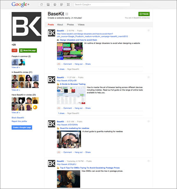 Google Plus
