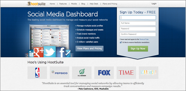 hootsuite social media
