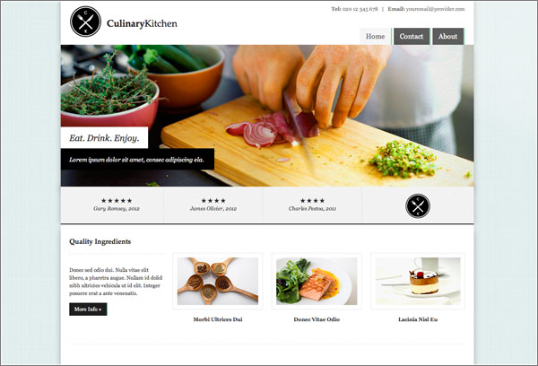 making your website good enough to eat