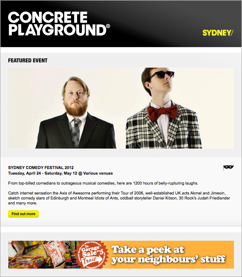 Content newsletter