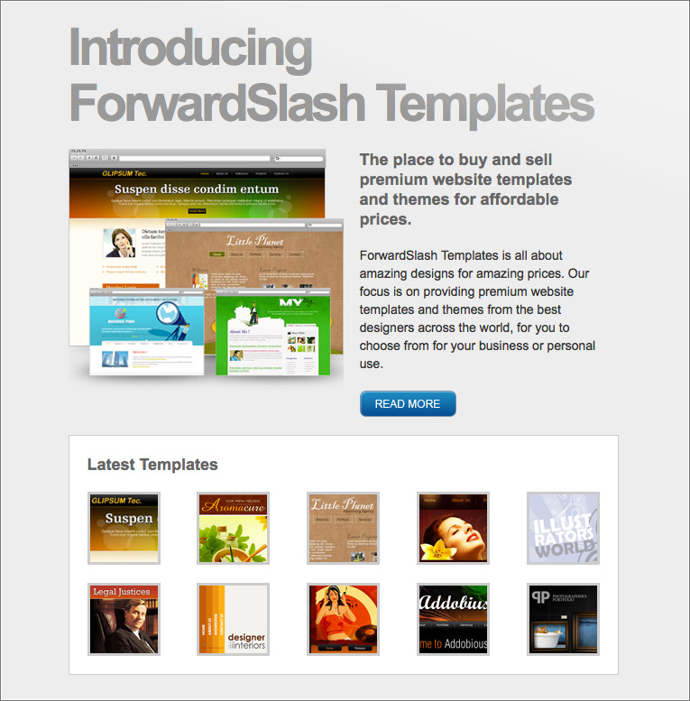 Newsletter design