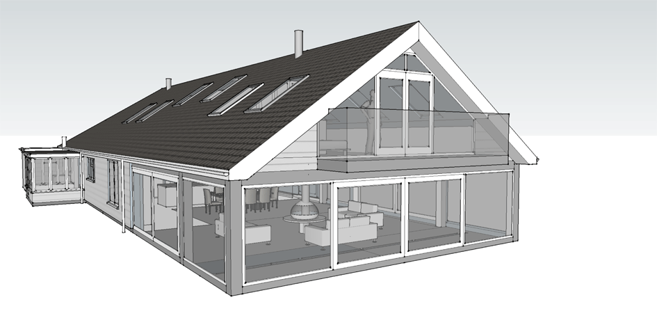 Contemporary Bungalow extension Walsham Le Willows